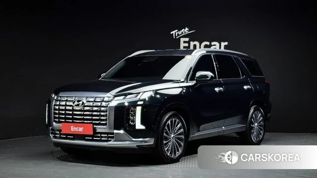 Hyundai The New Palisade 2022 Темно-зеленый из Кореи