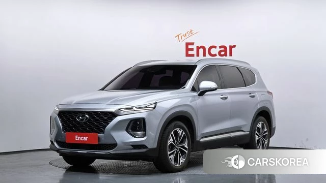 Hyundai Santa Fe TM 2018 Серебряный из Кореи