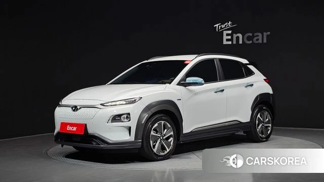 Hyundai Kona Electric 2020 Белый из Кореи