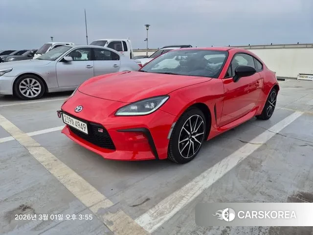 Toyota GR86 2024 Красный из Кореи