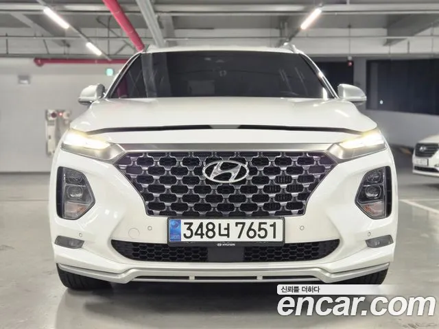 Hyundai Santa Fe TM 2018 Белый из Кореи