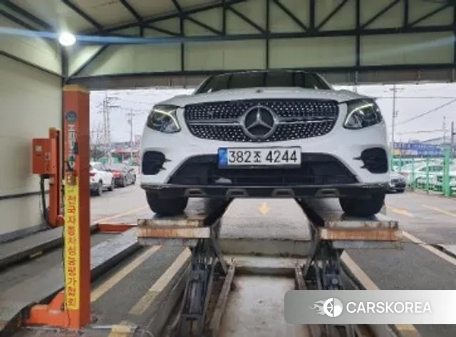 Mercedes-Benz GLC-Class X253 2018 Белый из Кореи