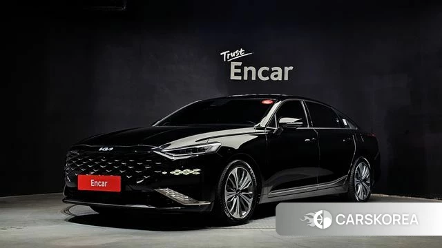 Kia K8 Hybrid 2022 Черный из Кореи
