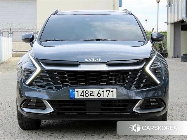 Kia Sportage 5th Generation 2021 Серебристо-серый из Кореи