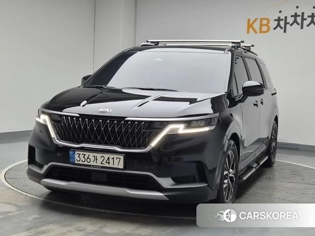 Kia Carnival 4th generation 2021 Черный из Кореи
