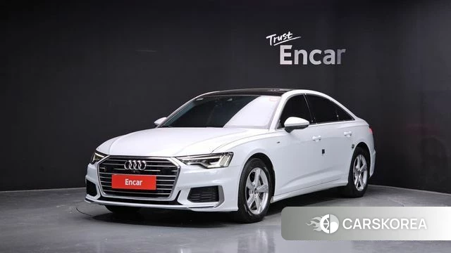Audi A6 (C8) 2019 Белый из Кореи