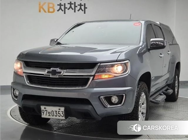 Chevrolet (GM Daewoo) Colorado 2020 Серебряный из Кореи