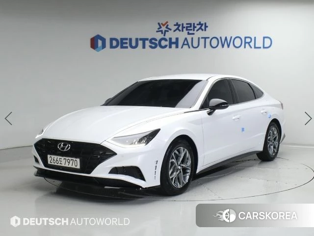 Hyundai Sonata (DN8) 2022 Белый из Кореи