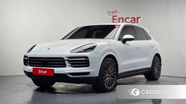 Porsche Cayenne (PO536) 2021 Белый из Кореи