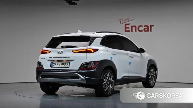 Hyundai The New Kona Hybrid 2022 Белый из Кореи