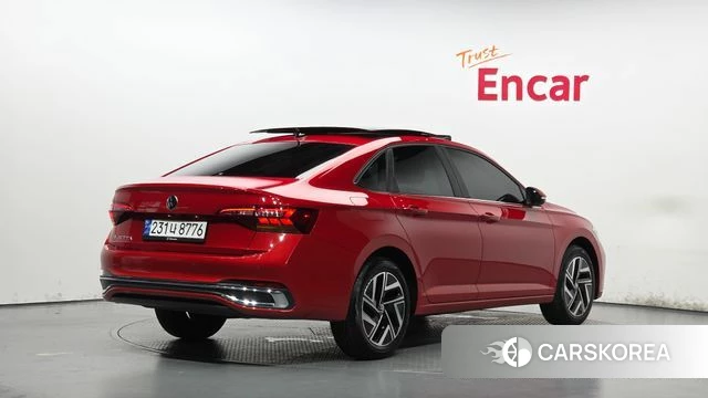 Volkswagen 7th Generation of Jetta 2023 Красный из Кореи