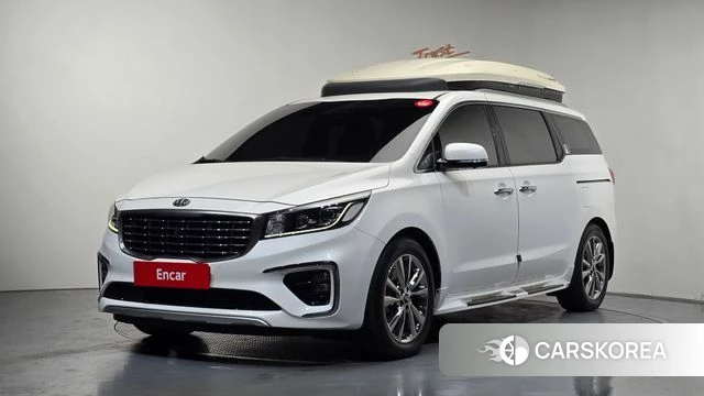 Kia The New Carnival 2019 Белый из Кореи