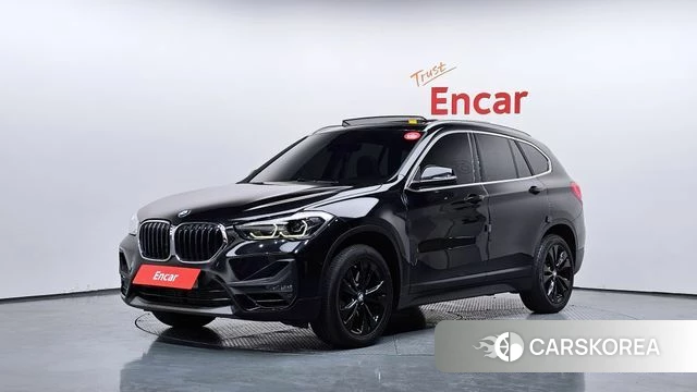 BMW X1 (F48) 2020 Черный из Кореи