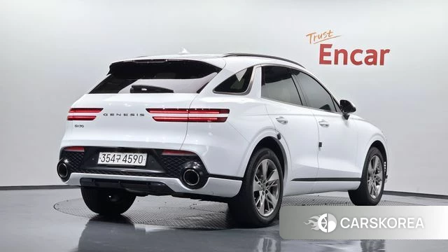 Genesis GV70 2021 Белый из Кореи