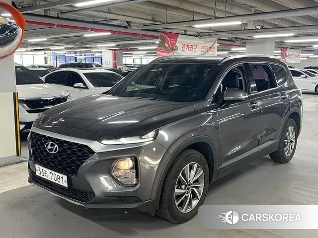 Hyundai Santa Fe TM 2019 Серый из Кореи