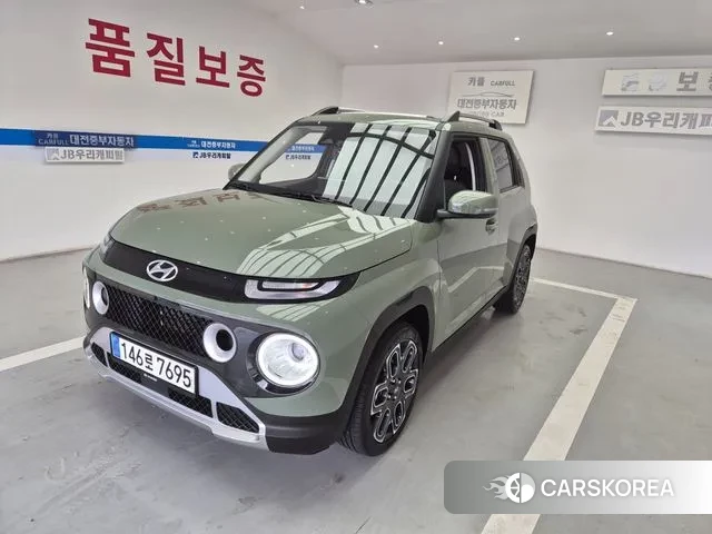 Hyundai Casper 2023 Светло-зеленый из Кореи