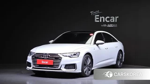 Audi A6 (C8) 2023 Белый из Кореи