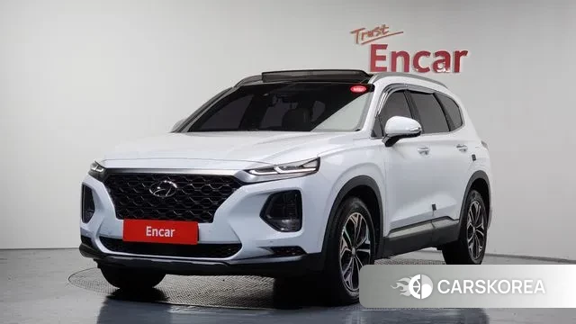 Hyundai Santa Fe TM 2018 Белый из Кореи