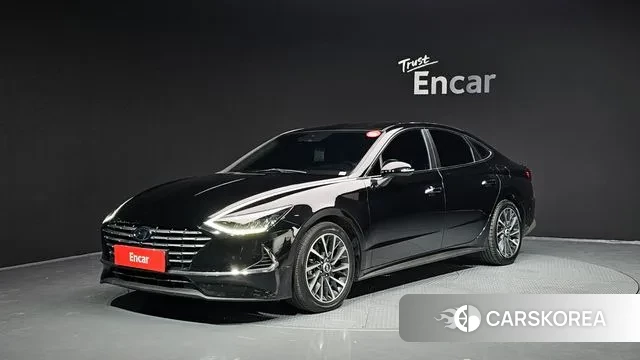 Hyundai Sonata Hybrid (DN8) 2022 Черный из Кореи