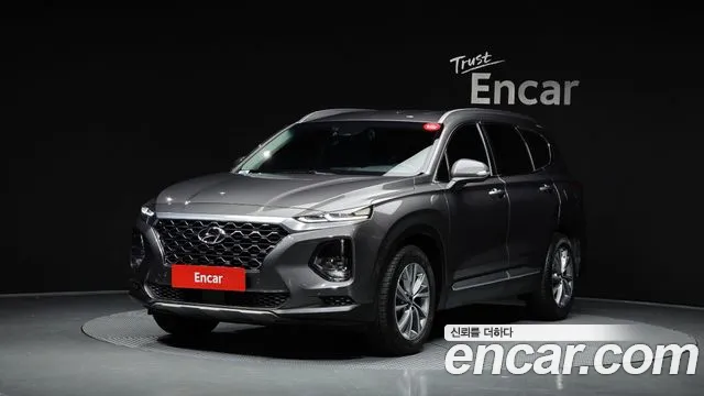 Hyundai Santa Fe TM 2019 Серый из Кореи