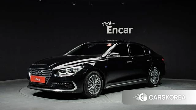 Hyundai Grandeur IG Hybrid 2019 Черный из Кореи