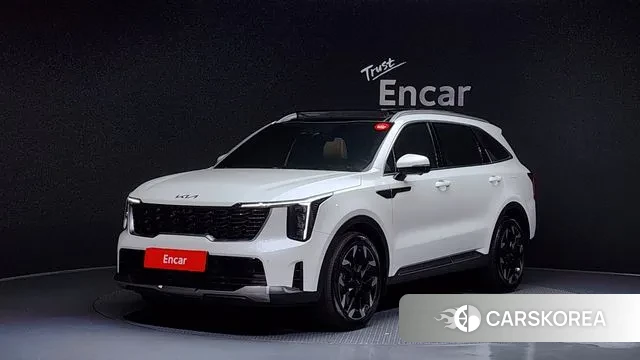Kia The New Sorento 4th Generation 2023 Белый из Кореи