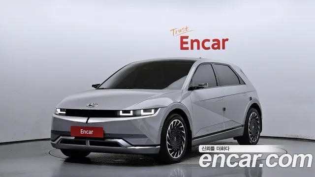 Hyundai Ionic 5 2022 Серебристо-серый из Кореи