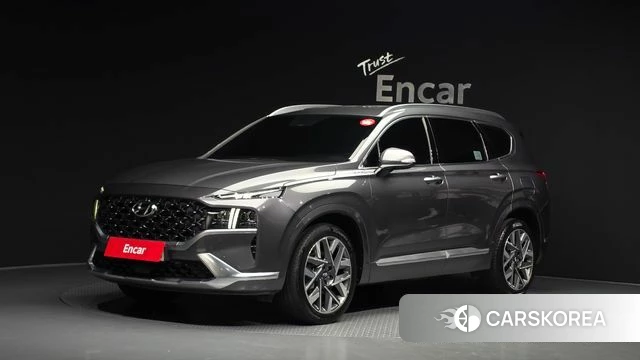 Hyundai The New Santa Fe 2020 Серый из Кореи