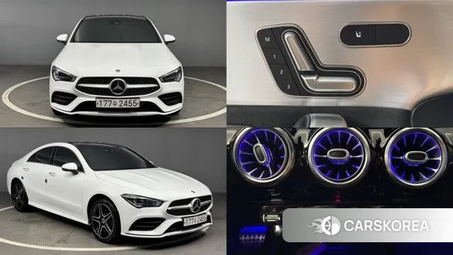 Mercedes-Benz CLA-Class C118 2020 Белый из Кореи