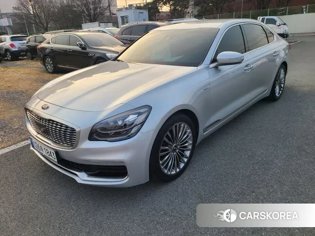 Kia More K9 2018 Серебристо-серый из Кореи