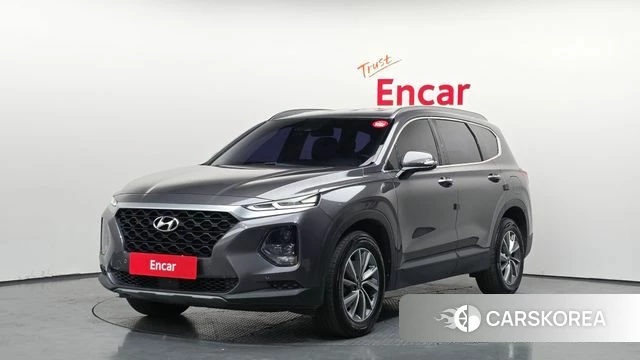 Hyundai Santa Fe TM 2018 Серый из Кореи