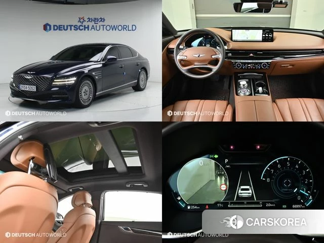 Genesis G80 (RG3) 2023 Синий из Кореи