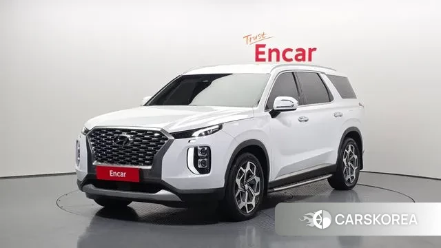 Hyundai Palisade 2021 Белый из Кореи