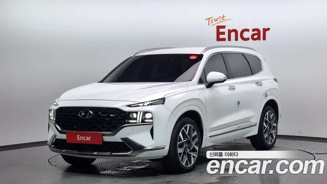 Hyundai The New Santa Fe 2022 Белый из Кореи
