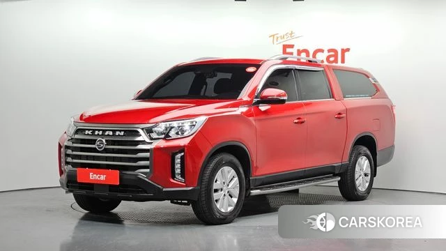 Ssangyong The New Rexton Sports Cannes 2021 Красный из Кореи
