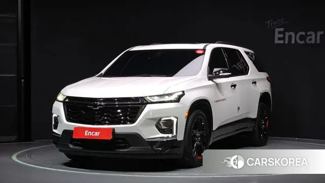 Chevrolet (GM Daewoo) Traverse 2023 Белый из Кореи