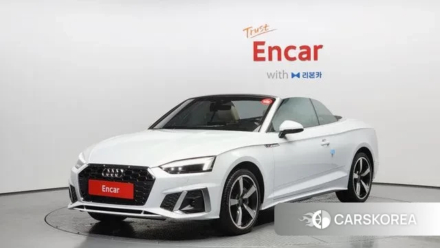 Audi A5 (F5) 2024 Белый из Кореи