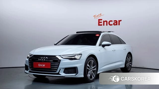 Audi A6 (C8) 2023 Белый из Кореи