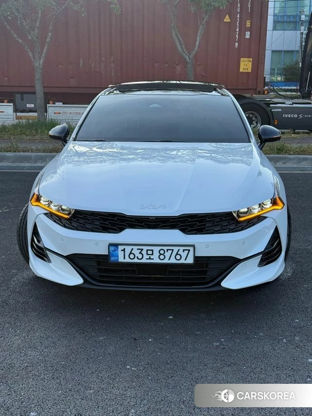 Kia K5 3rd generation 2022 Белый из Кореи