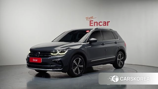 Volkswagen Tiguan second Generation 2021 Серый из Кореи