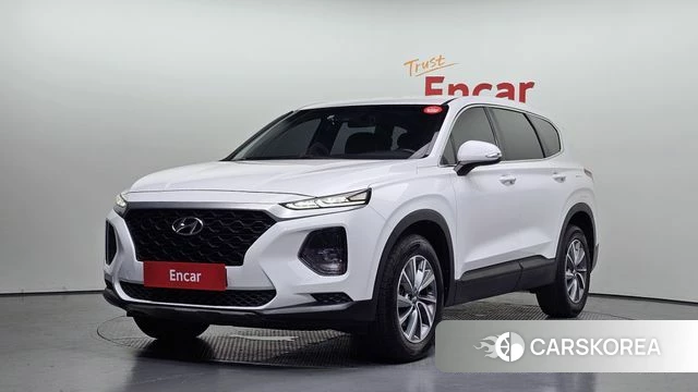 Hyundai Santa Fe TM 2019 Белый из Кореи