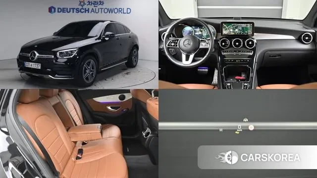 Mercedes-Benz GLC-Class X253 2021 Черный из Кореи