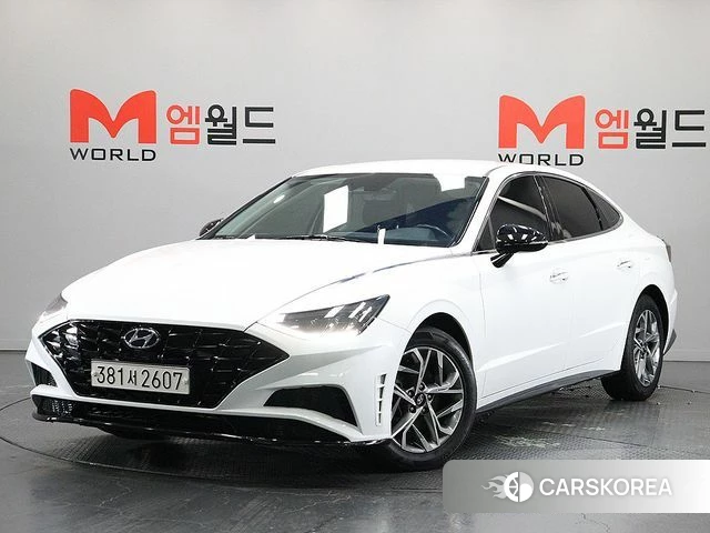 Hyundai Sonata (DN8) 2022 Белый из Кореи