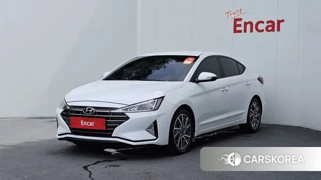 Hyundai The New Avante AD 2019 Белый из Кореи