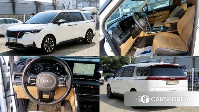 Kia Carnival 4th generation 2022 Белый из Кореи