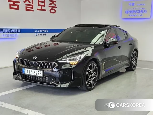 Kia Stinger Meister 2021 Черный из Кореи