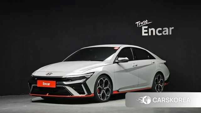 Hyundai The New Avante (CN7) 2025 Серебристо-серый из Кореи