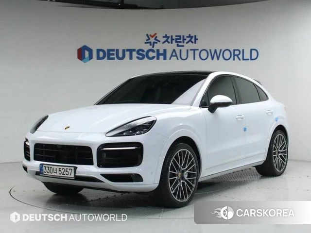 Porsche Cayenne (PO536) 2021 Белый из Кореи