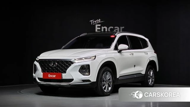 Hyundai Santa Fe TM 2019 Белый из Кореи