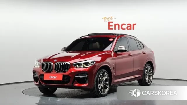 BMW X4 (G02) 2020 Красный из Кореи